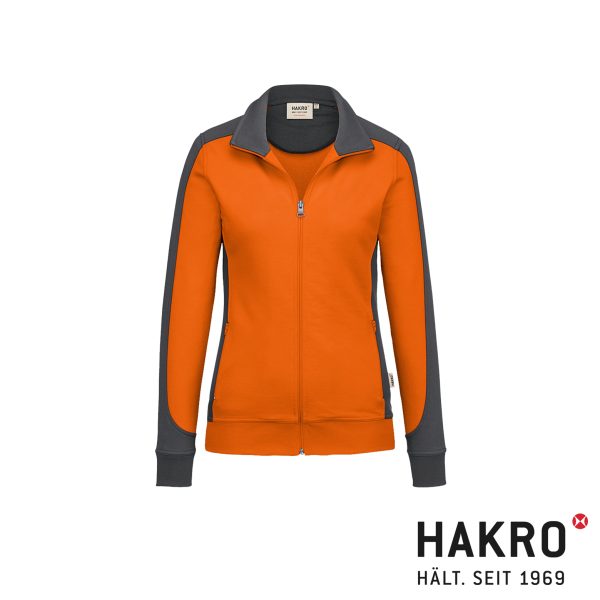 HAKRO Damen Sweatjacke Contrast MIKRALINAR® No. 277 – Bild 7