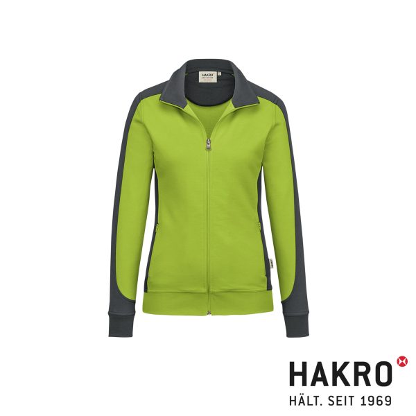 HAKRO Damen Sweatjacke Contrast MIKRALINAR® No. 277 – Bild 9