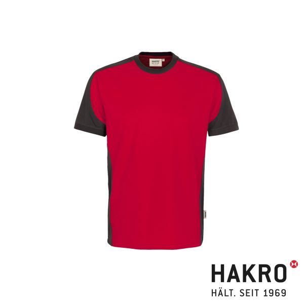 HAKRO T-Shirt Contrast MIKRALINAR® No. 290 – Bild 3