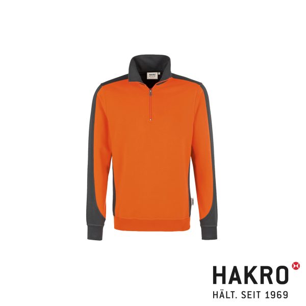 HAKRO Zip-Sweatshirt Contrast MIKRALINAR® No. 476 – Bild 7