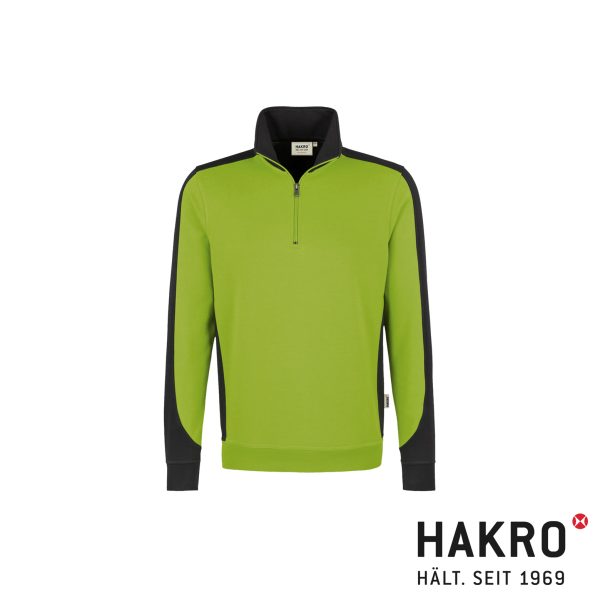 HAKRO Zip-Sweatshirt Contrast MIKRALINAR® No. 476 – Bild 9