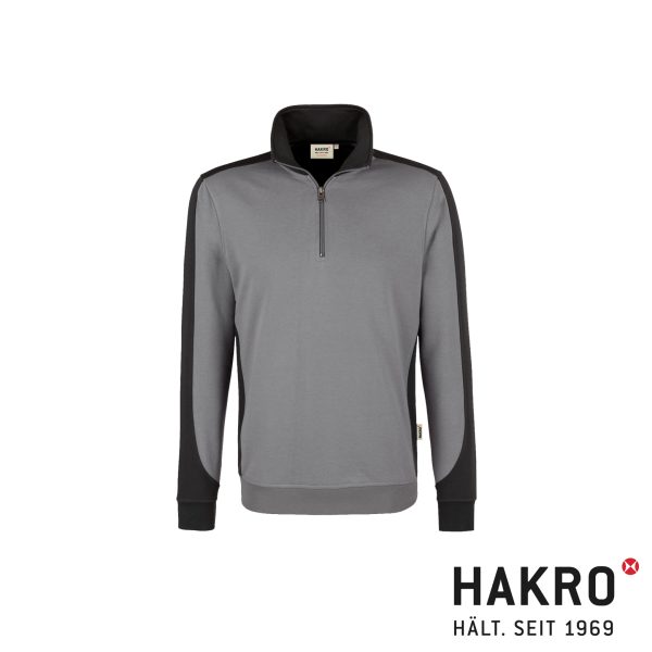 HAKRO Zip-Sweatshirt Contrast MIKRALINAR® No. 476 – Bild 10