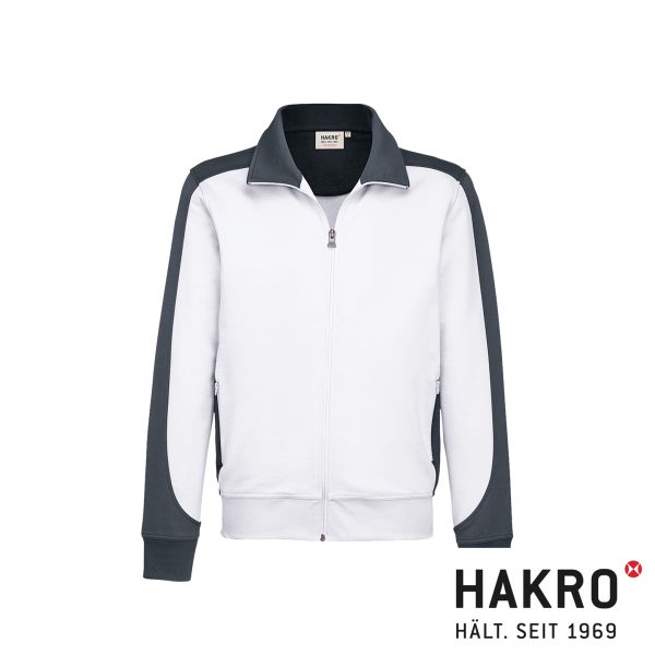 HAKRO Sweatjacke Contrast MIKRALINAR® No. 477 – Bild 2