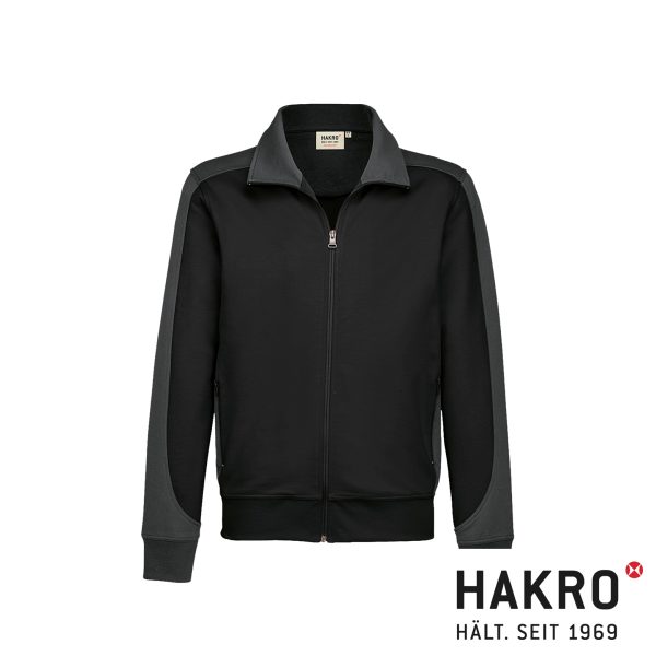 HAKRO Sweatjacke Contrast MIKRALINAR® No. 477 – Bild 4