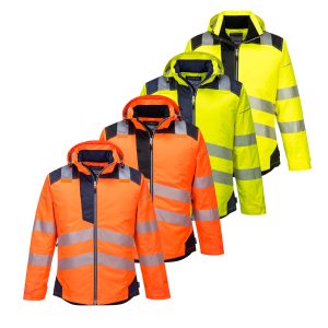 HI-viz Warnschutz Regenjacke PW3