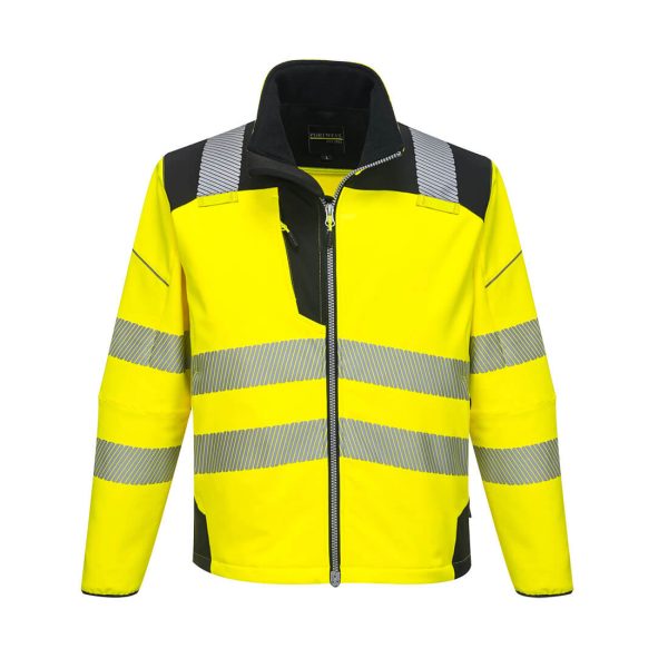 HI-viz Warnschutz Softshelljacke PW3 – Bild 3