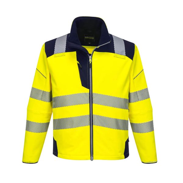 HI-viz Warnschutz Softshelljacke PW3 – Bild 2
