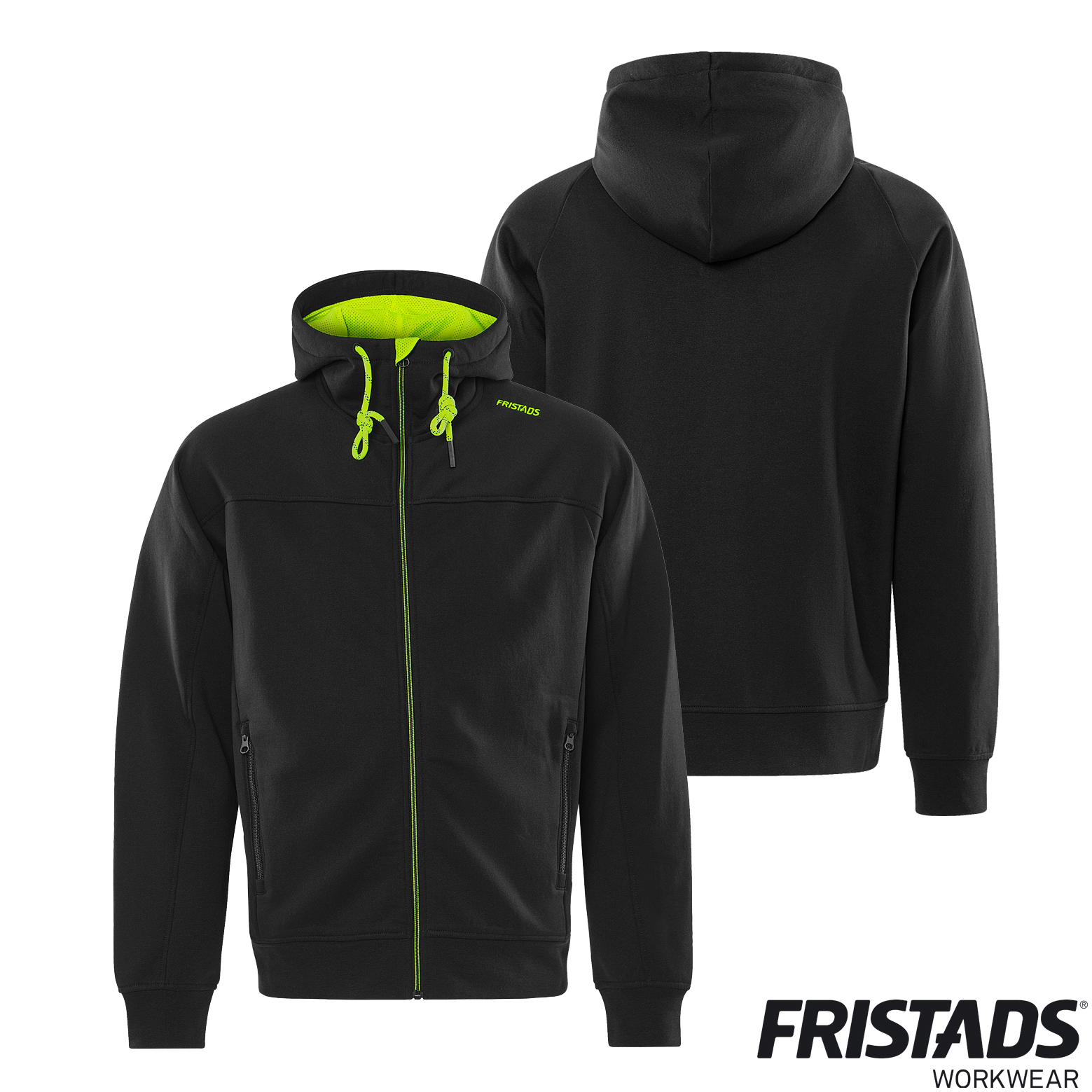 Fristads® Sweatshirt-Jacke mit Kapuze 7550 GSM – Bild 7