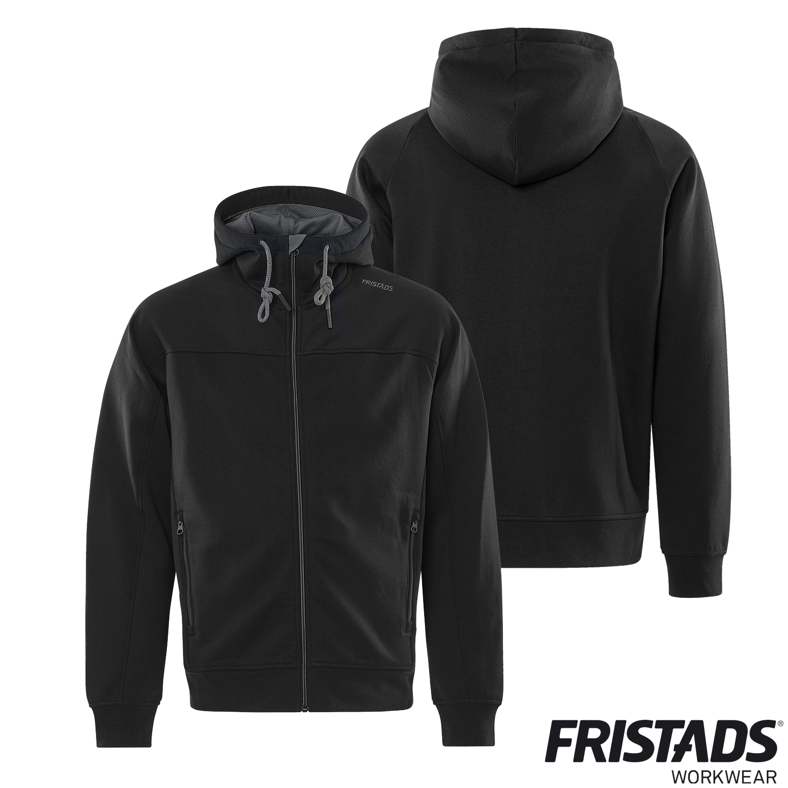 Fristads® Sweatshirt-Jacke mit Kapuze 7550 GSM – Bild 6
