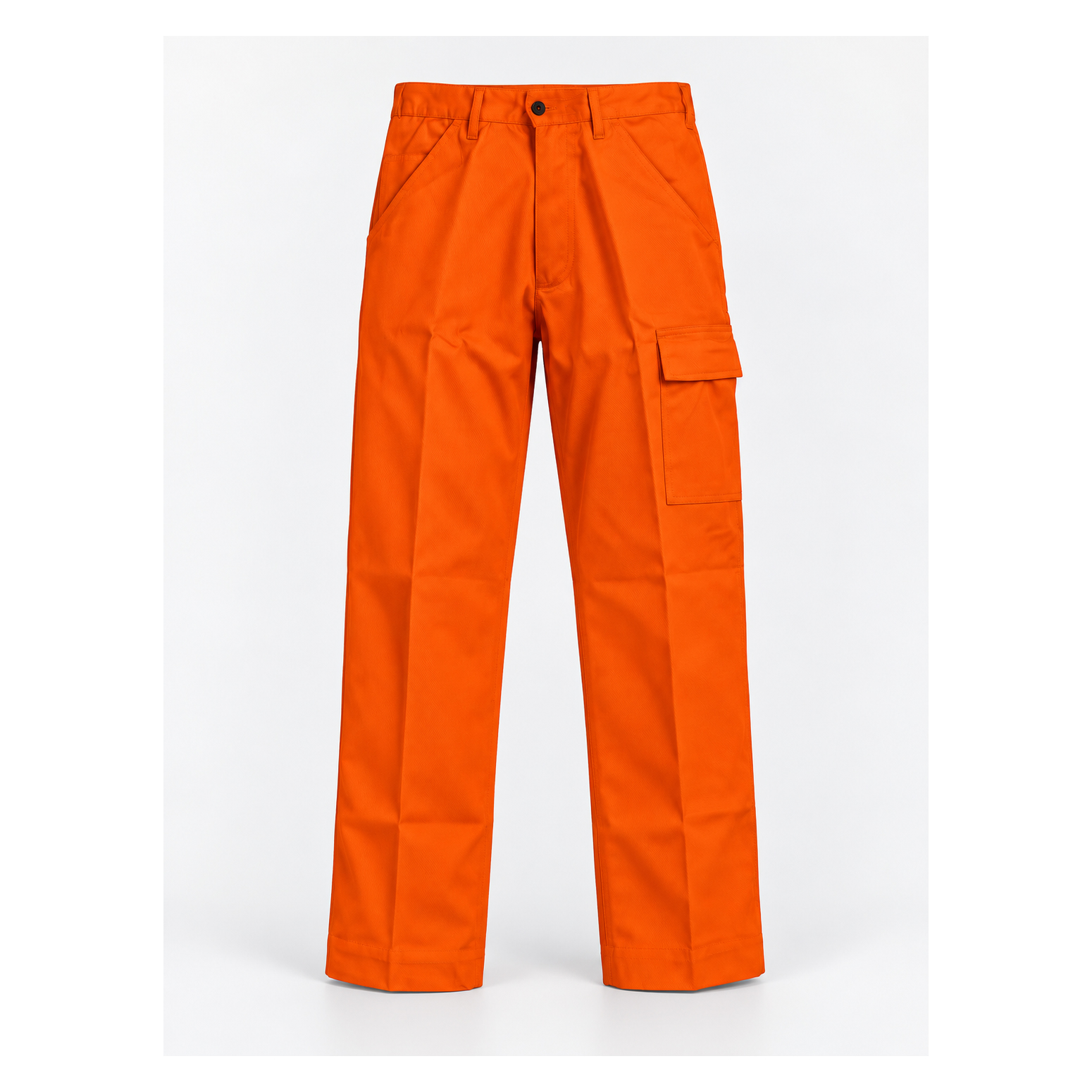 Bundhose "RANGER" orange aus 100% Baumwolle | Robuste Arbeitshose