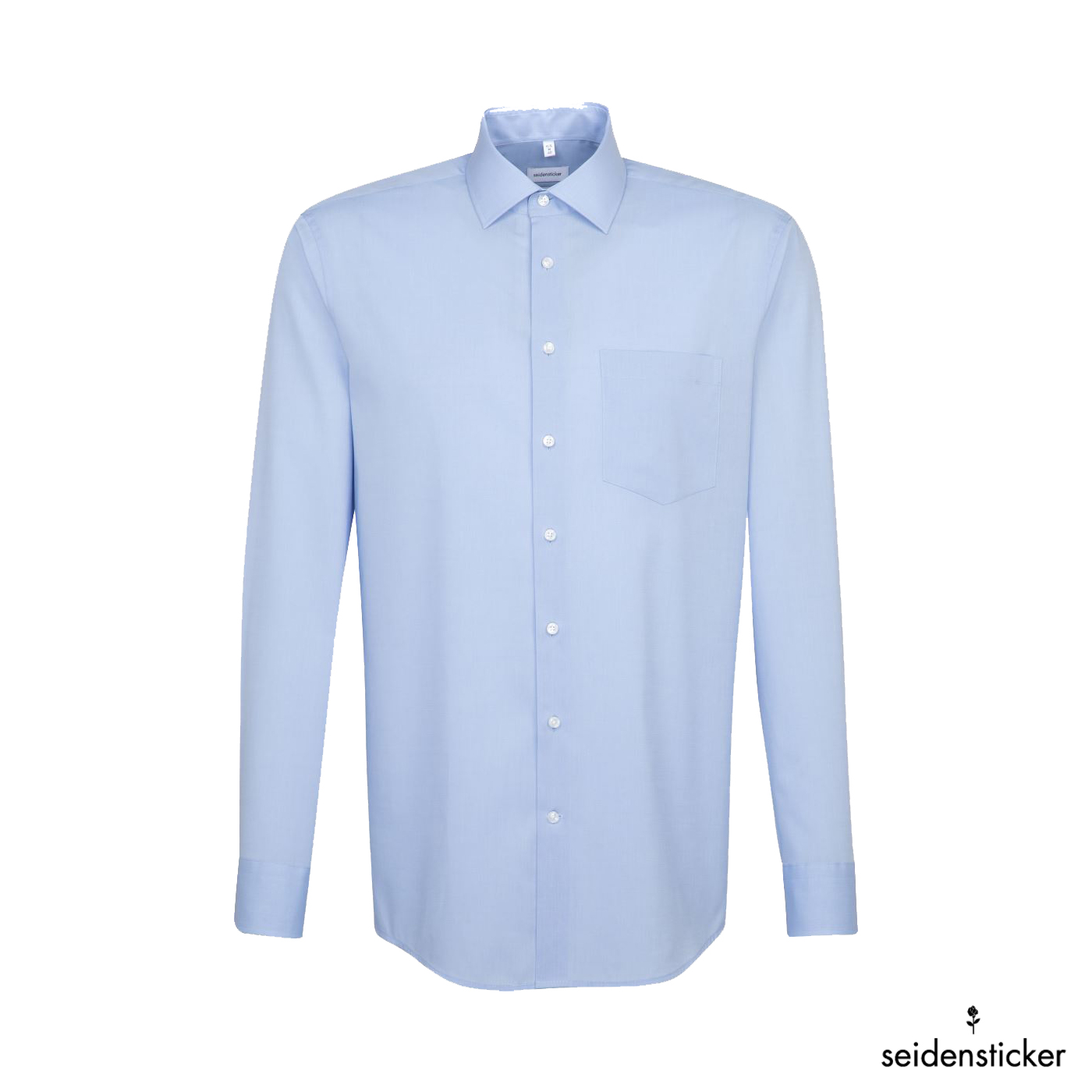 Seidensticker Regular Business Hemd Uni Langarm – Bild 10