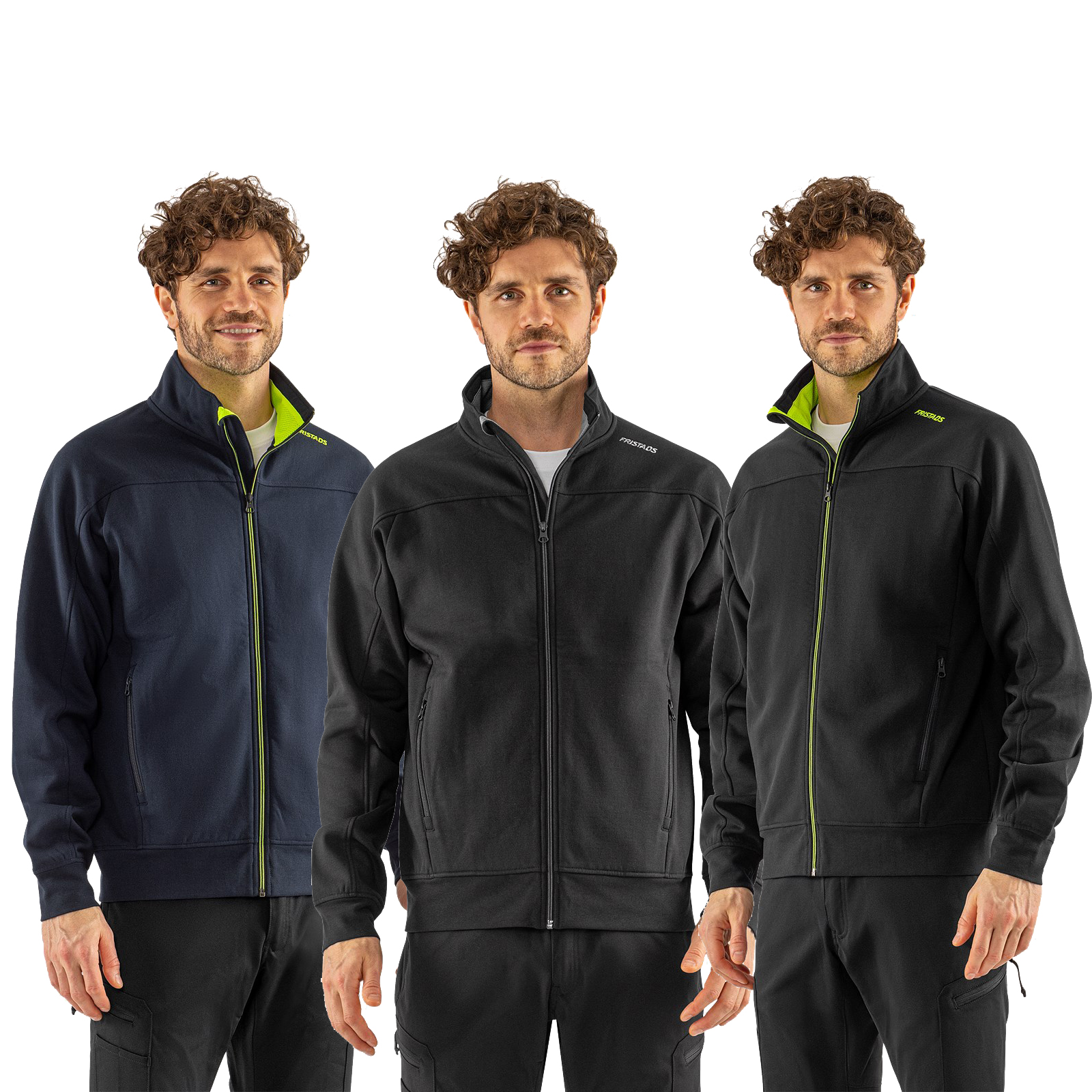 Fristads® Sweatshirt-Jacke 7552 GSM – Bild 4