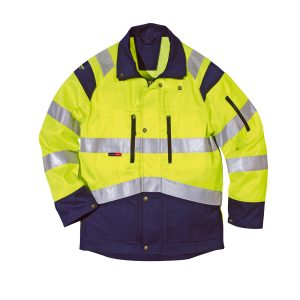 Fristads® MTO-Jacke EN471 | Warnschutzjacke Gelb/Marine *RP*
