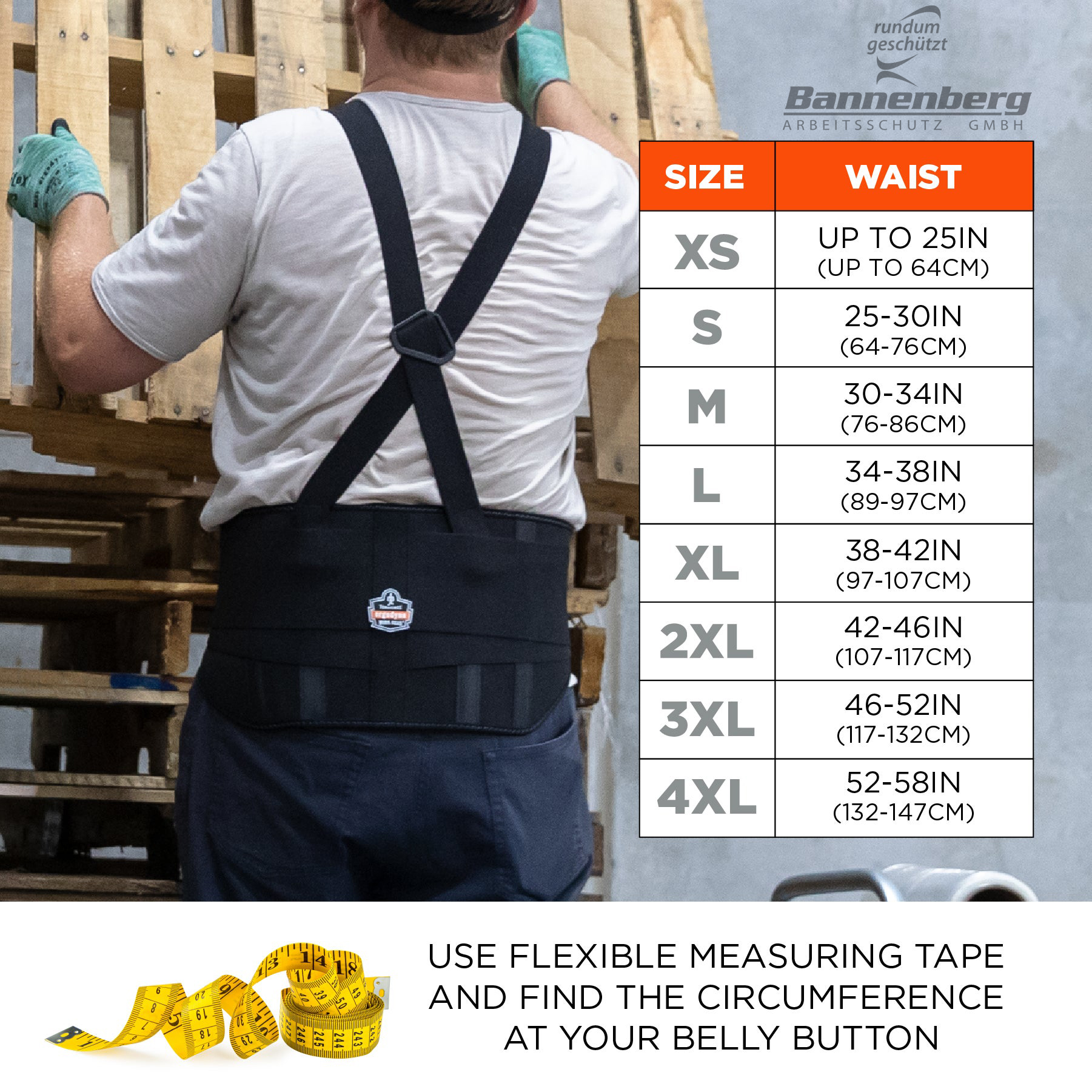 ProFlex 1600 Elastische Rückenstütze – mit extra festem Halt – Bild 6