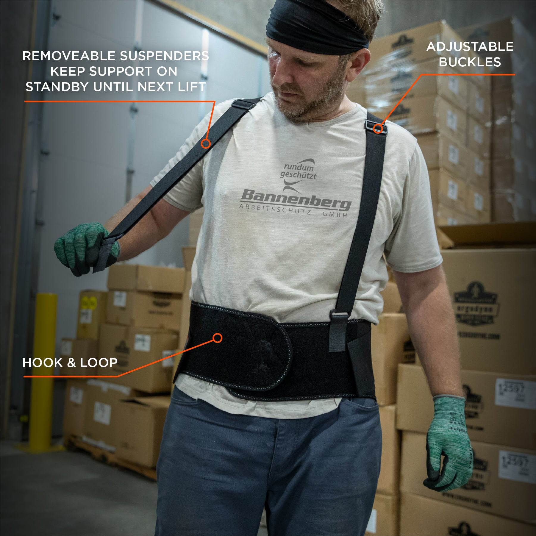 ProFlex 1600 Elastische Rückenstütze – mit extra festem Halt – Bild 2