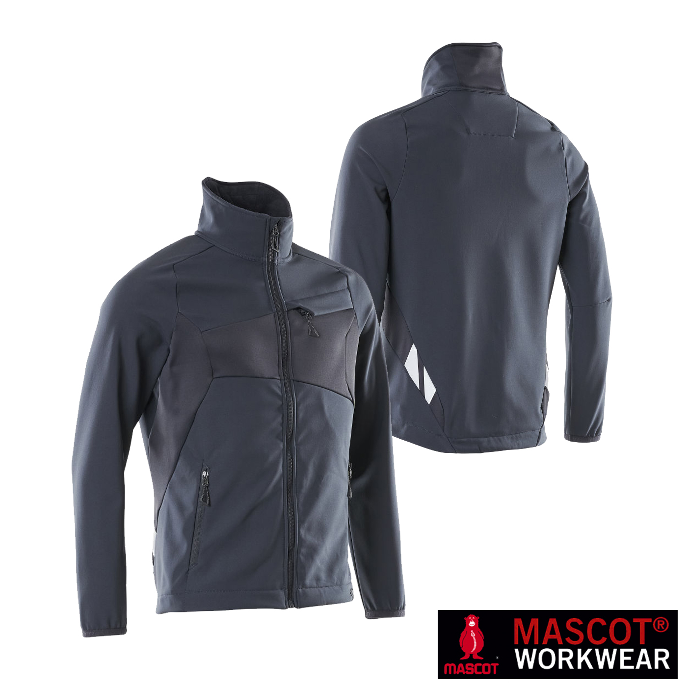 Mascot® ACCELERATE Softshell Jacke – atmungsaktiv & warm – Bild 2