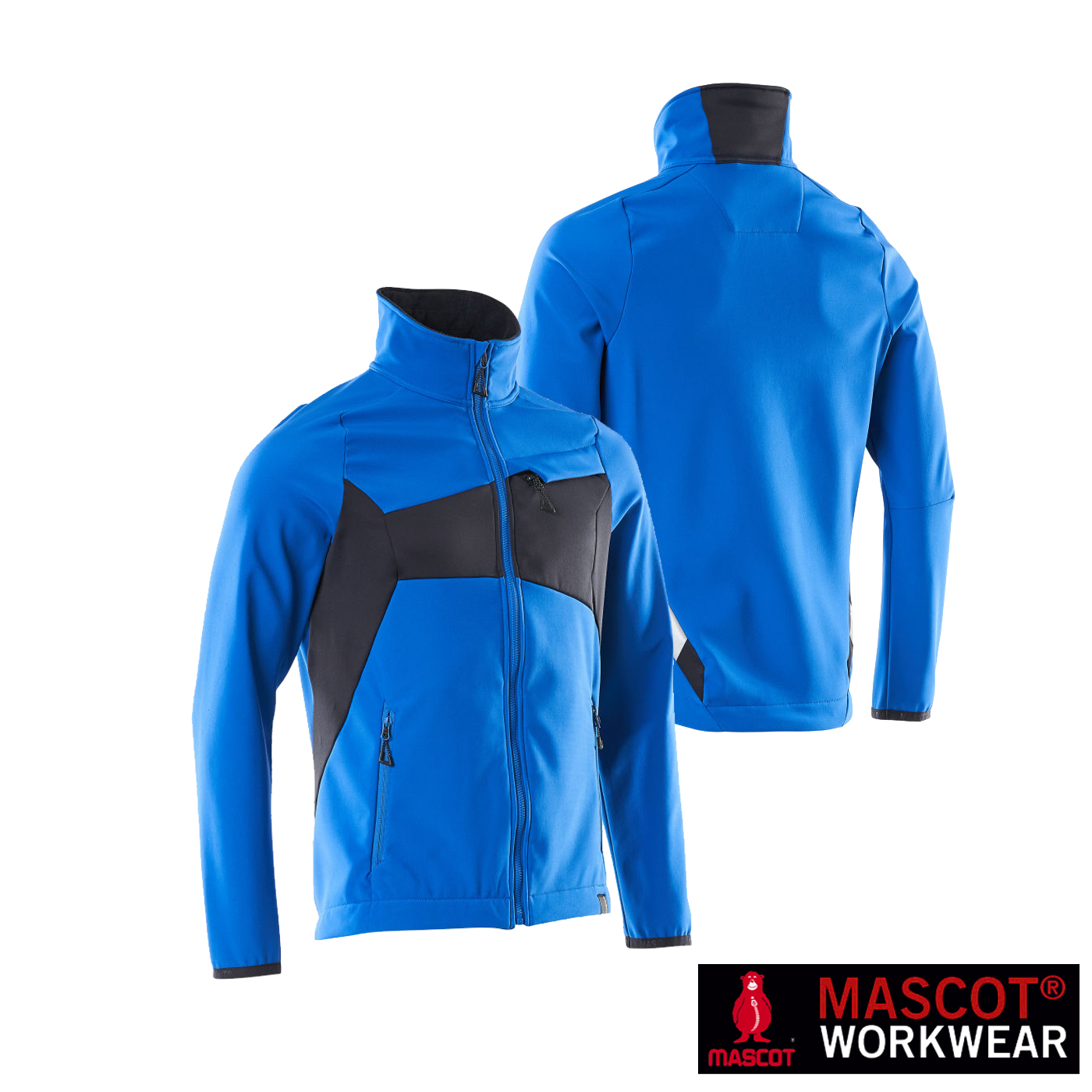 Mascot® ACCELERATE Softshell Jacke – atmungsaktiv & warm – Bild 4