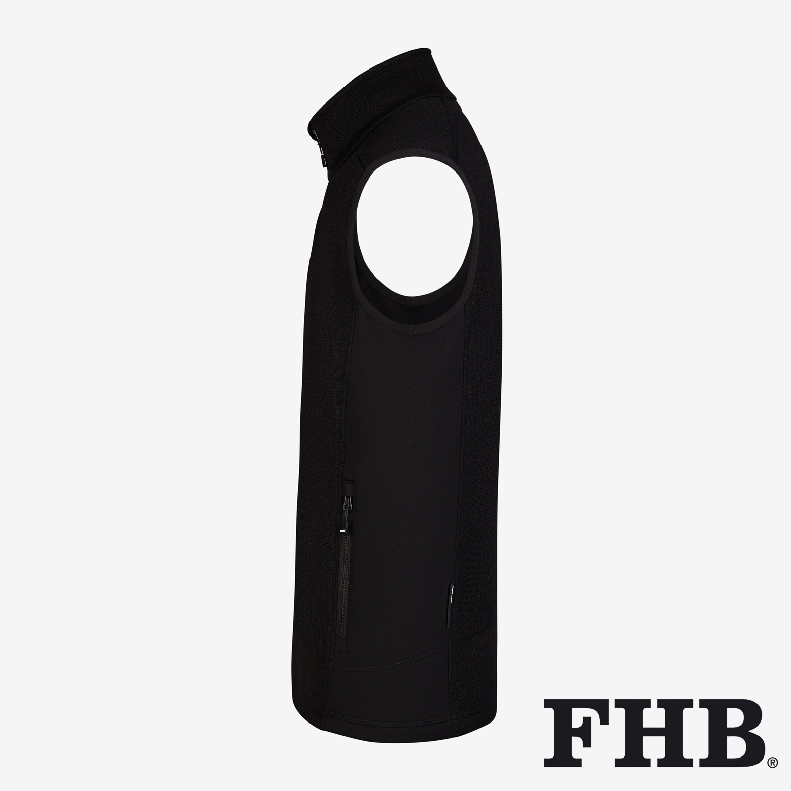 FHB Herren-Strick-Fleeceweste ADDE - Warm, funktional & bequem – Bild 4