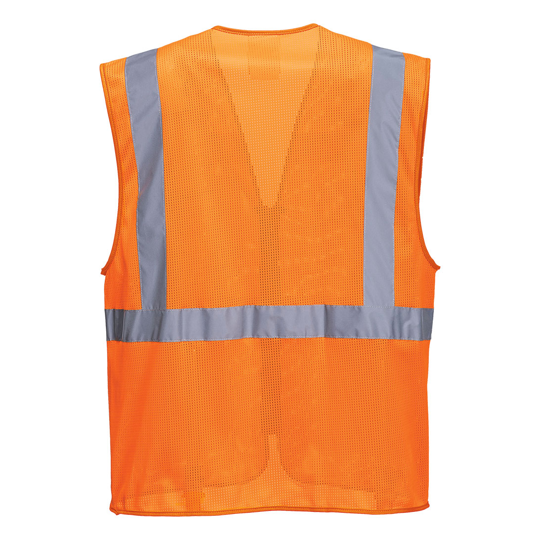 C376 Hi-Vis Mesh Weste Orange | Atmungsaktiv & EN 20471 – Bild 3