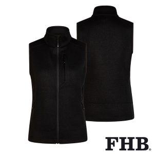 FHB Damen-Strick-Fleeceweste ELSA – Wärme, Komfort & Funktionalität