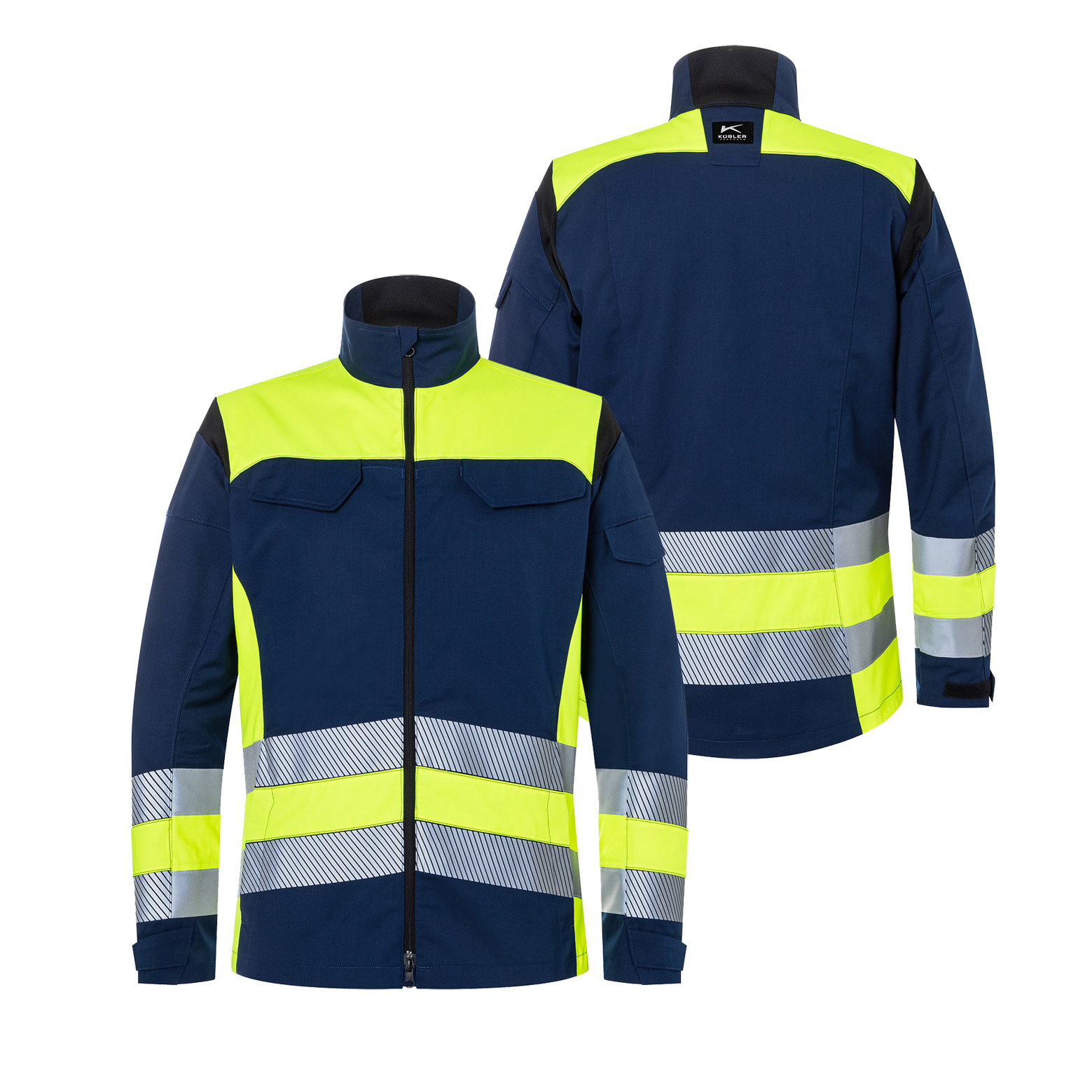 KÜBLER REFLECTIQ Jacke Klasse 1 – Warnschutz & Komfort – Bild 3