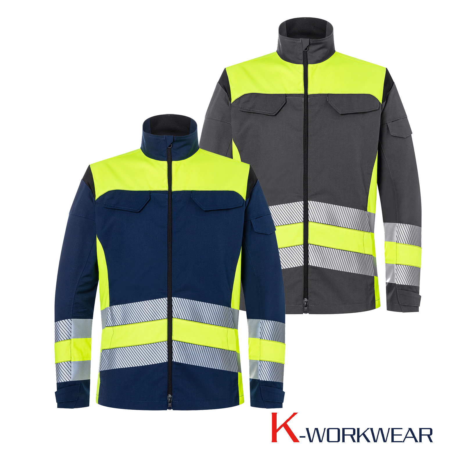 KÜBLER REFLECTIQ Jacke Klasse 1 – Warnschutz & Komfort