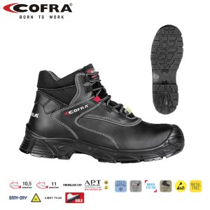 Cofra DUISBURG ESD S3S Sicherheitsschuh | WORKMATE II | Leder & ESD