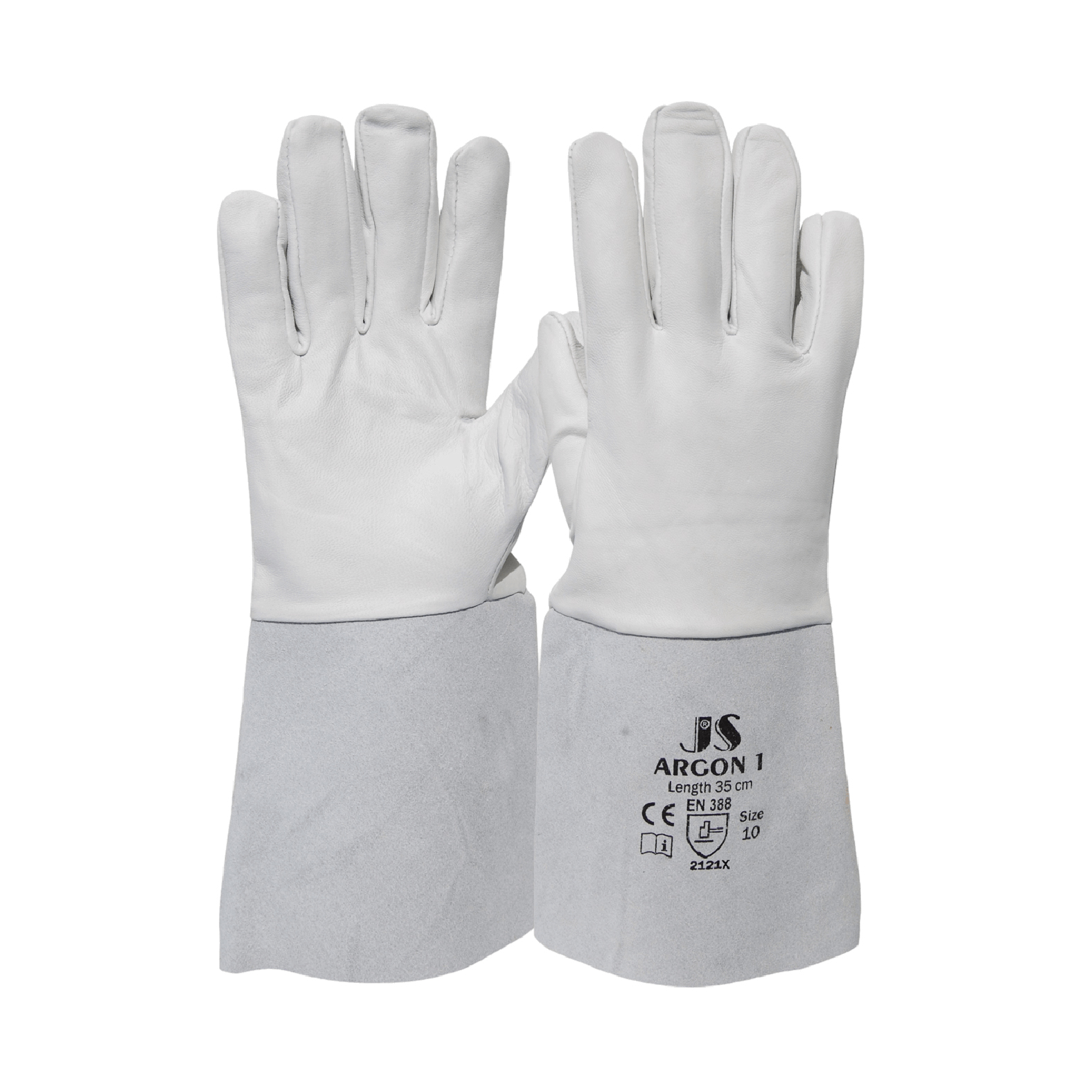 ARGON Handschuh – Ziegenleder & lange Spaltleder-Stulpe