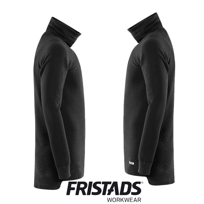 Fristads® Zipper-T-Shirt Langarm 742 PC | Funktionsshirt mit Reißverschluss – Bild 3
