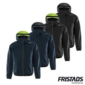Fristads® Softshell-Jacke mit Kapuze 4655 GBF | Arbeitsjacke PFAS-frei