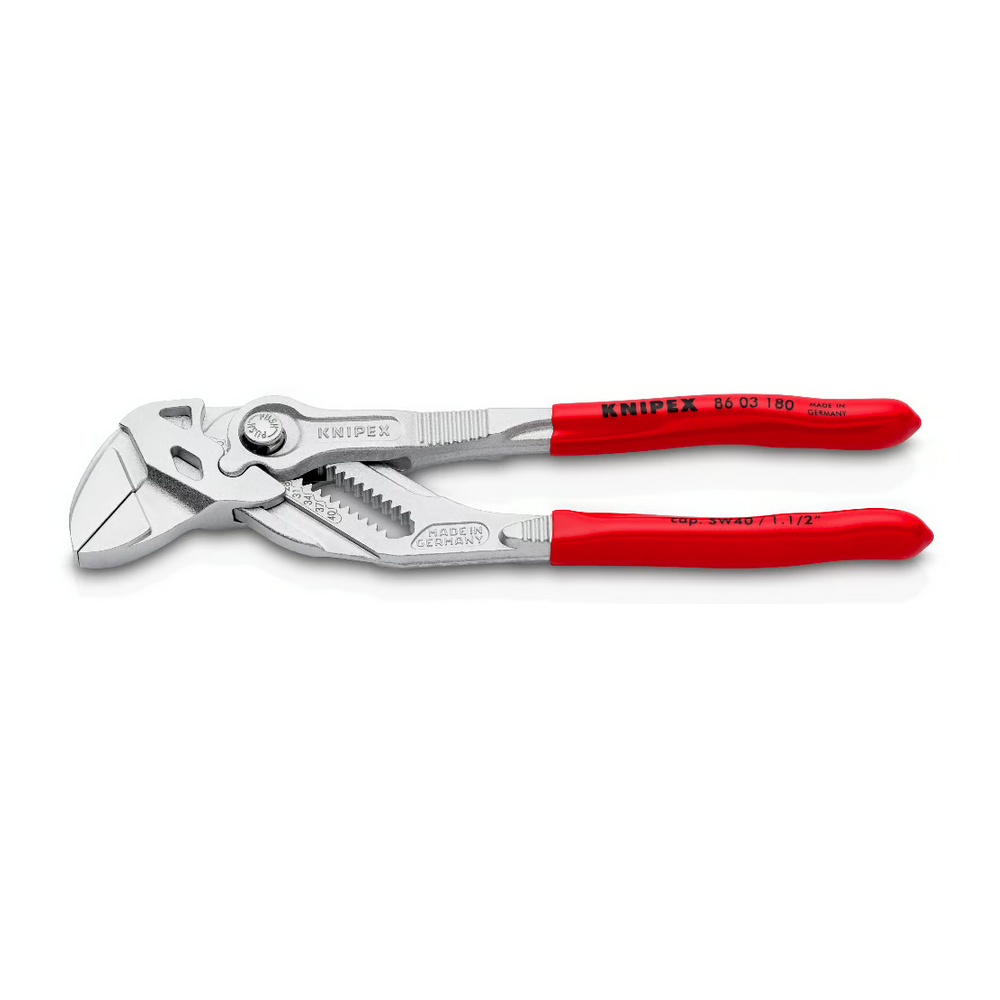 KNIPEX Zangenschlüssel 180 mm | 86 03 180 | bis 40 mm