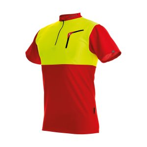 Zipp-Neck Shirt Kurzarm 37.5® | Atmungsaktives Funktionsshirt mit StretchAIR®