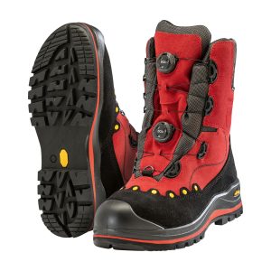 BOA® Schnittschutzschuh Klasse 2 S3 – Leichtester Kettensägeschuh mit Doppel-BOA® & Vibram Sohle