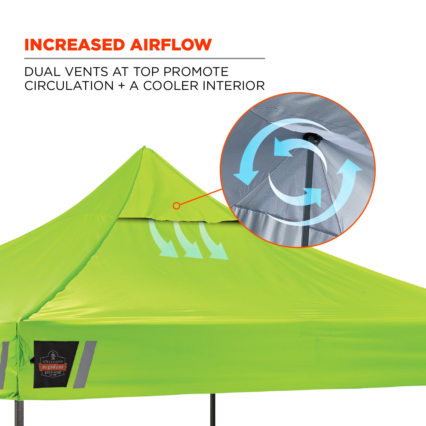 SHAX 6002 Pop-Up-Zelt 3x3 m lime | Profi Faltpavillon wasserdicht UV50+ – Bild 3