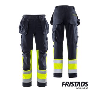 Fristads Flamestat High Vis Handwerkerhose Kl.1 | Multinorm Stretch PSA