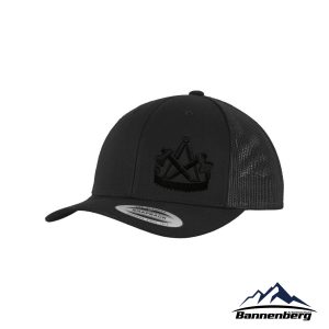 Zimmerer Kappe PRO schwarz |  Zimmerer Logo Ton-in-Ton