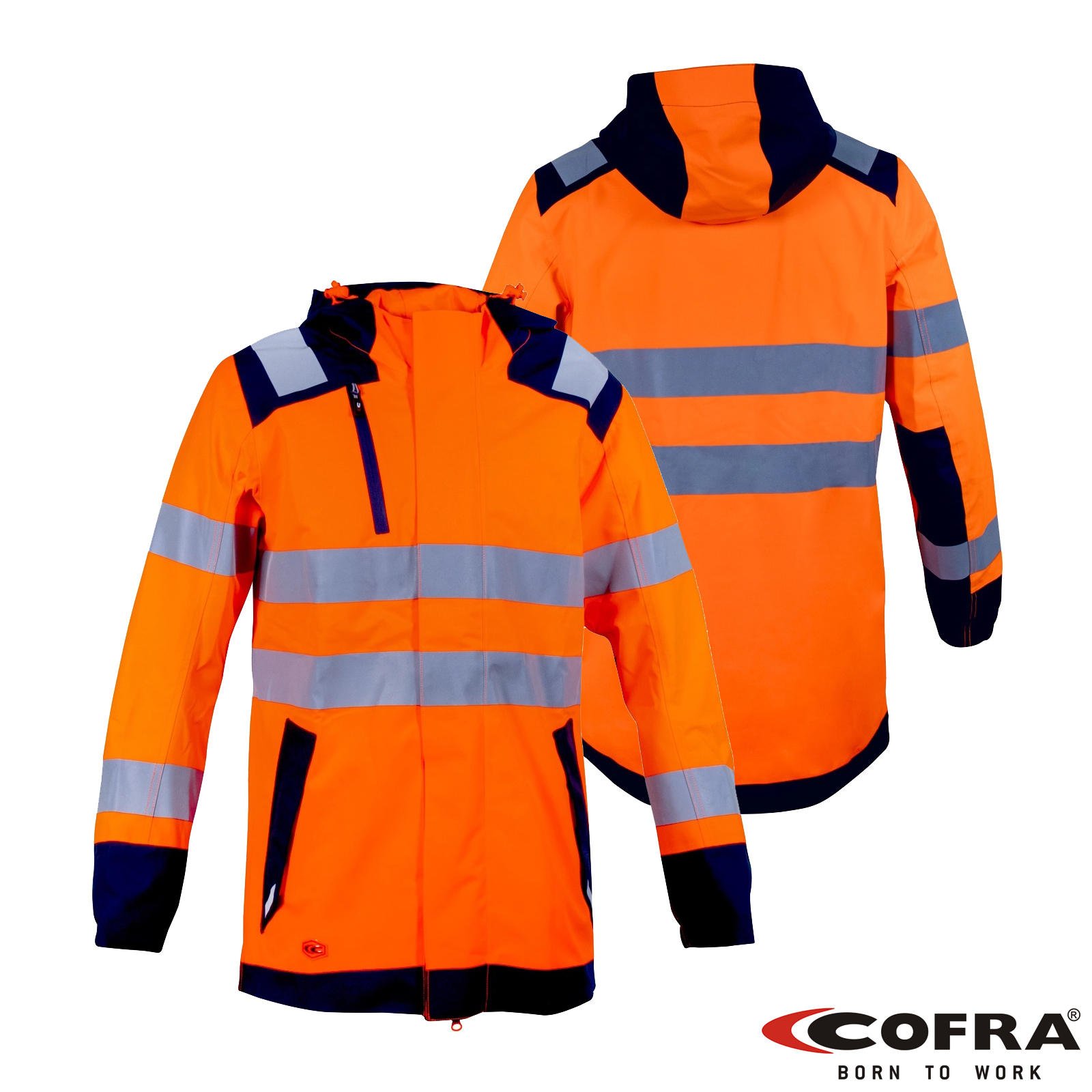 COFRA YATOVA Warnschutzjacke Kl.3 | wasserdicht & winddicht – Bild 3