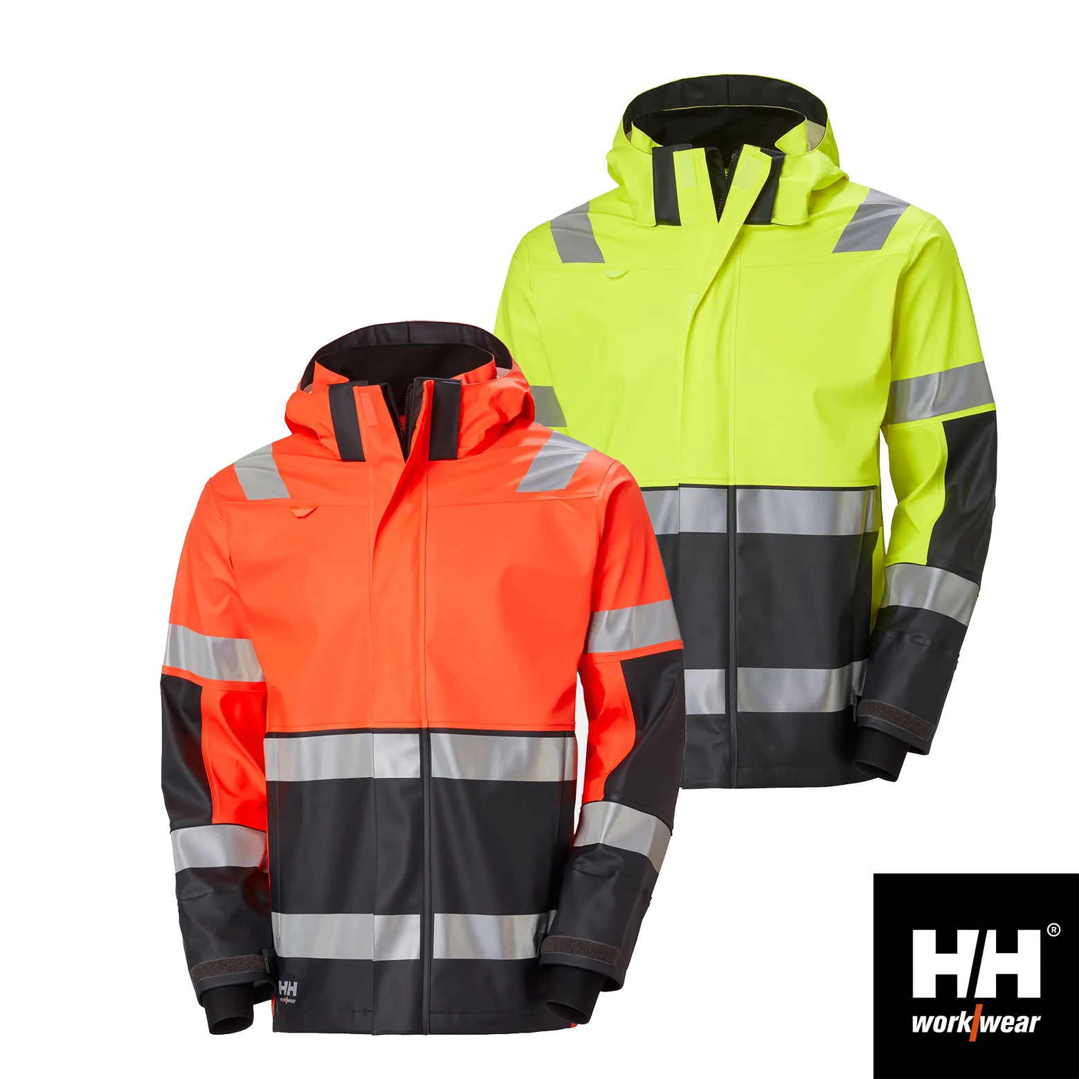 Helly Hansen Alna 2.0 Hi Vis Regenjacke | wasserdichter Warnschutz