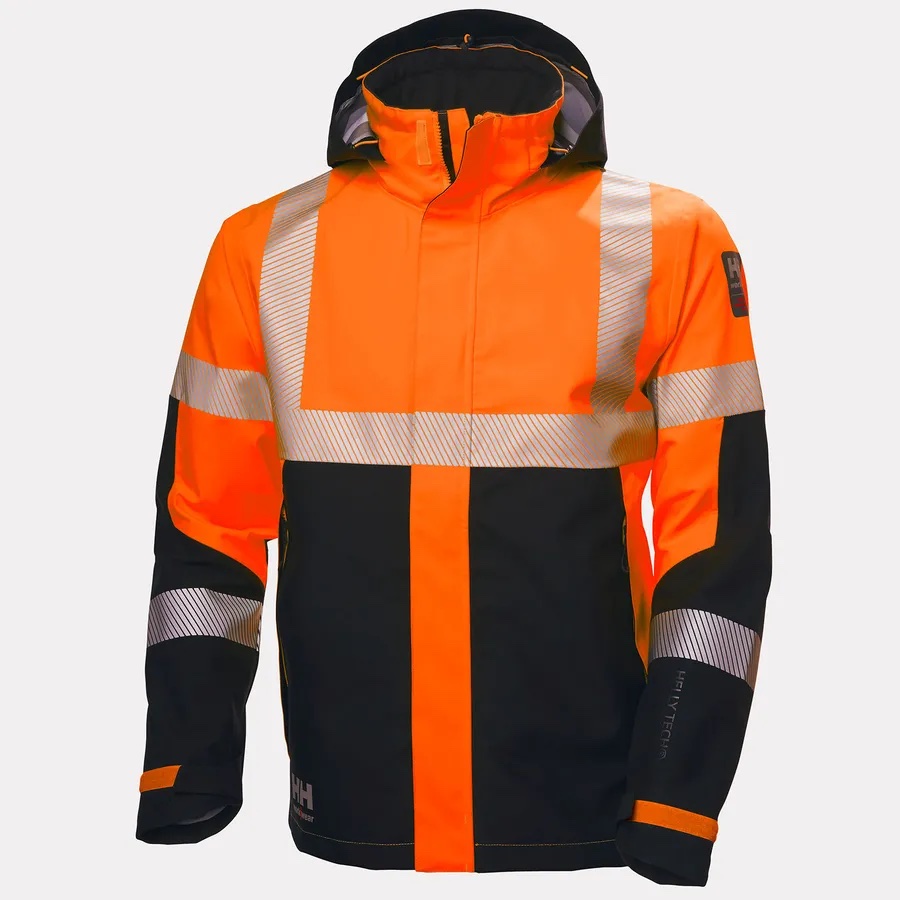 Helly Hansen ICU Hi Vis Shelljacke 71172 | wasserdicht – Bild 3