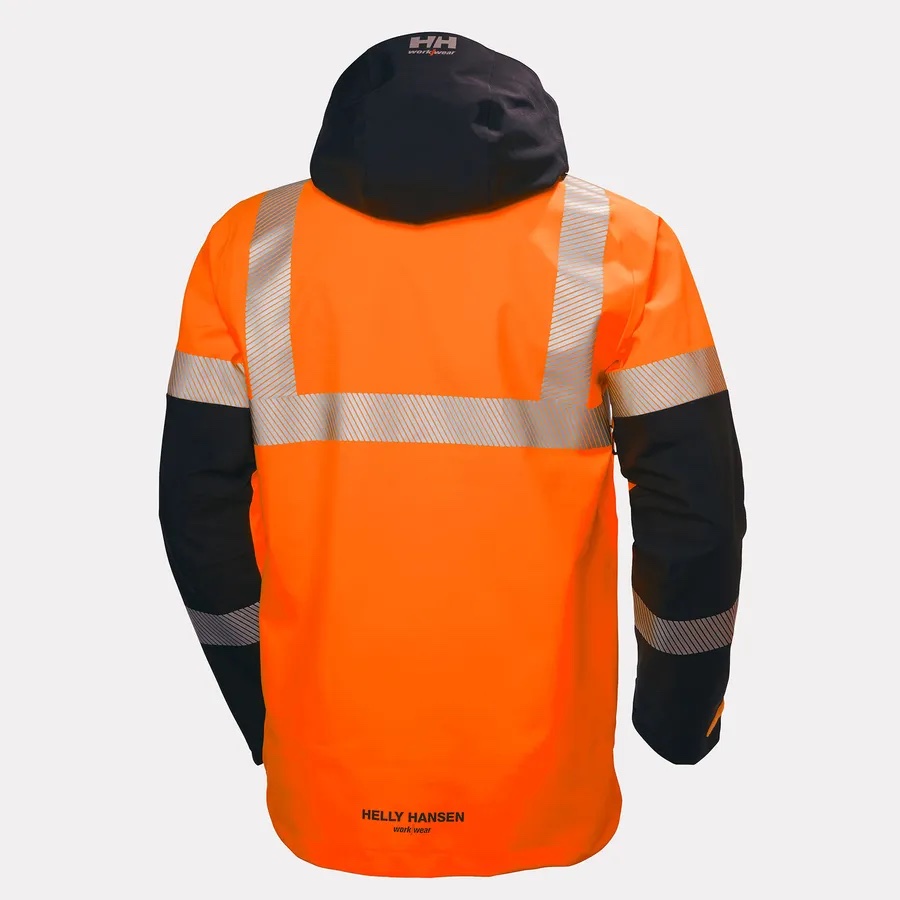 Helly Hansen ICU Hi Vis Shelljacke 71172 | wasserdicht – Bild 4