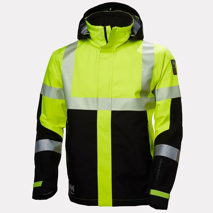 Helly Hansen ICU Hi Vis Shelljacke 71172 | wasserdicht – Bild 9