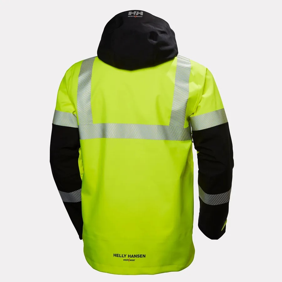 Helly Hansen ICU Hi Vis Shelljacke 71172 | wasserdicht – Bild 10