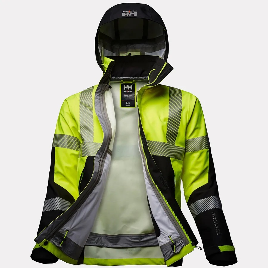 Helly Hansen ICU Hi Vis Shelljacke 71172 | wasserdicht – Bild 2