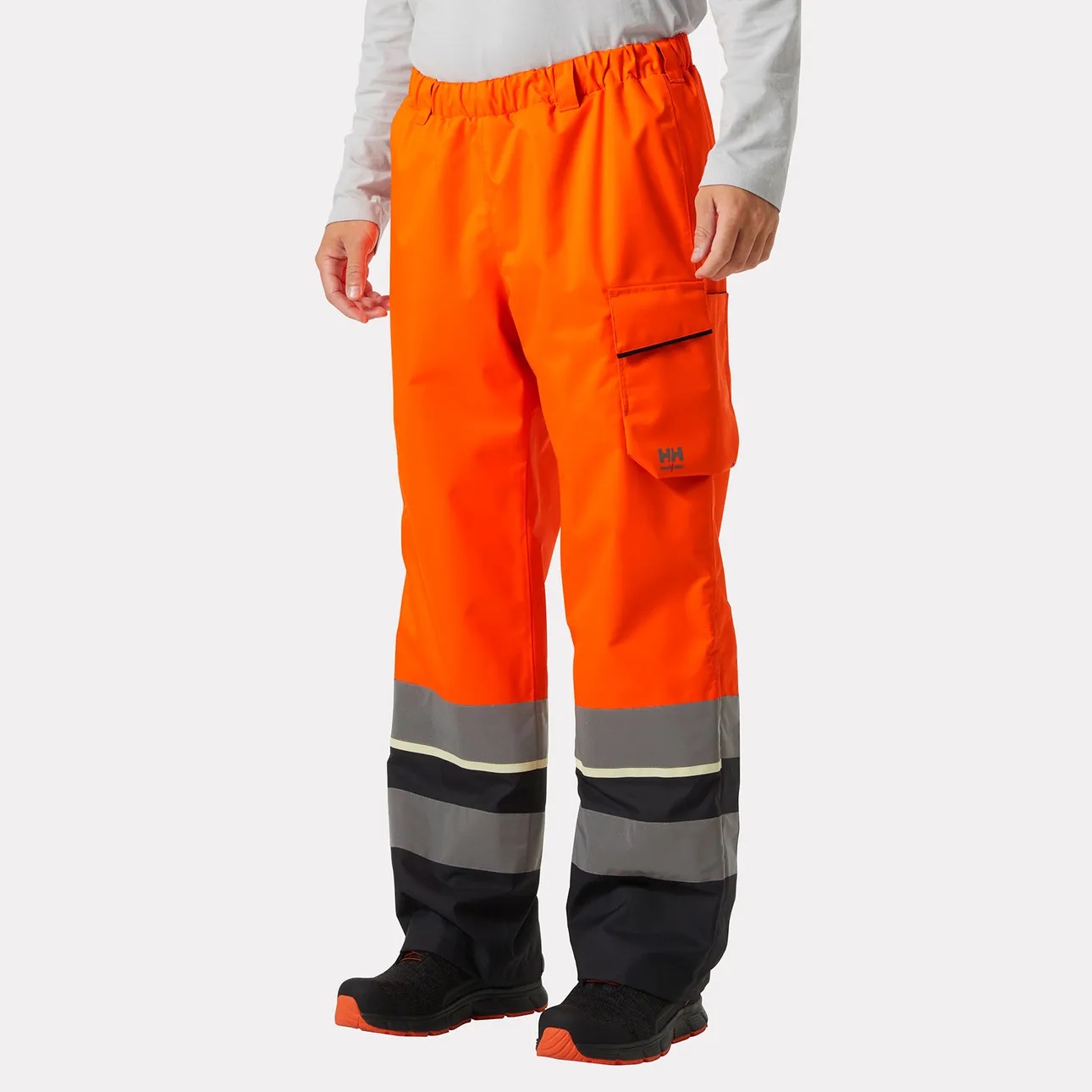 Helly Hansen UC-ME Hi Vis Shellhose | wasserdicht, sichtbar und flexibel – Bild 3