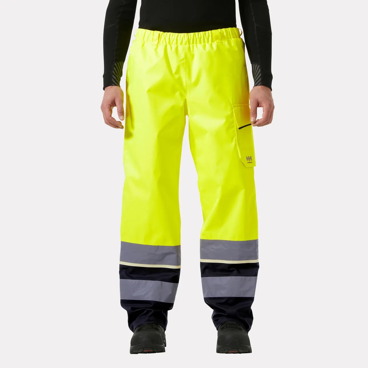 Helly Hansen UC-ME Hi Vis Shellhose | wasserdicht, sichtbar und flexibel – Bild 8