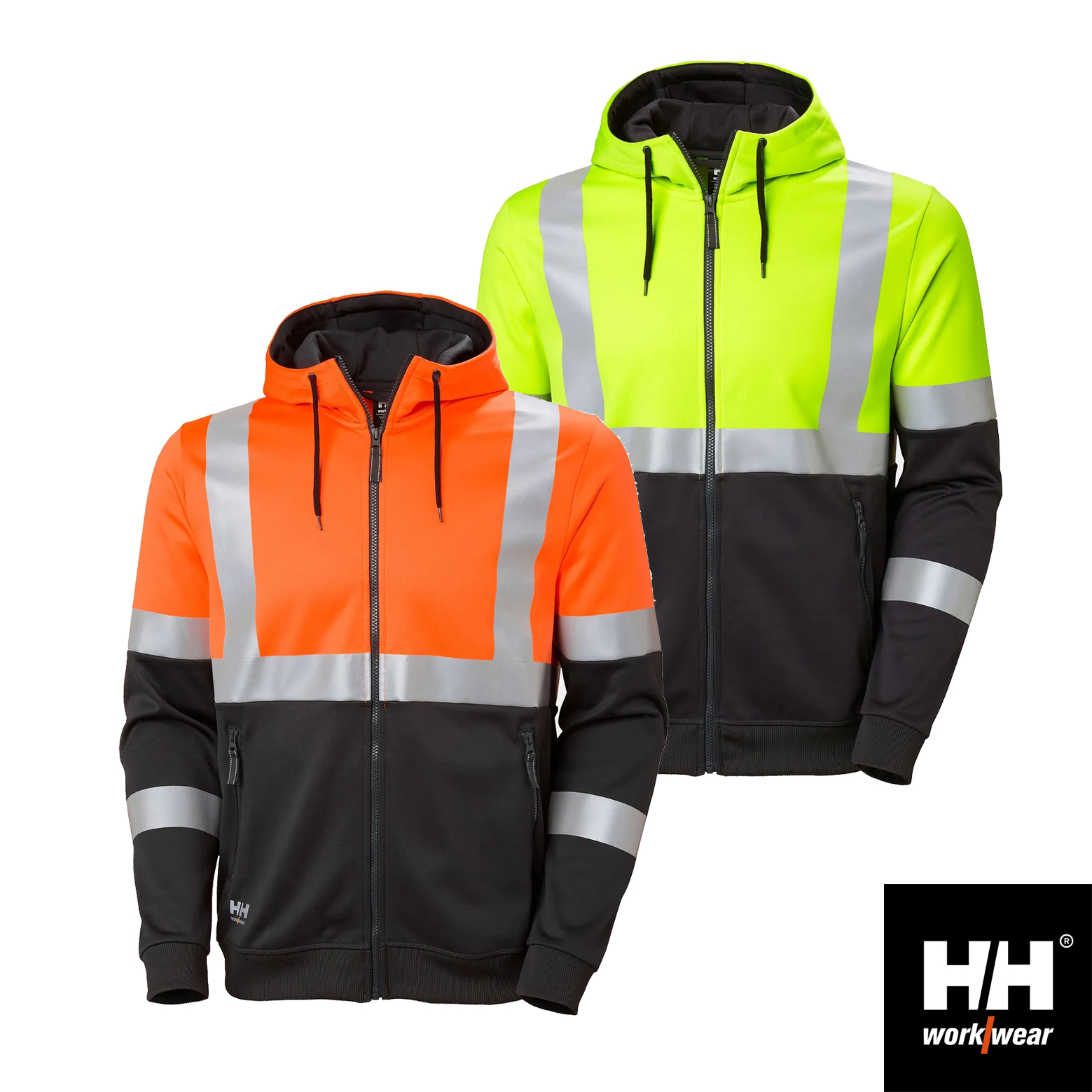 Helly Hansen Addvis Hi Vis Kapuzenpullover | Warnschutz Klasse 1