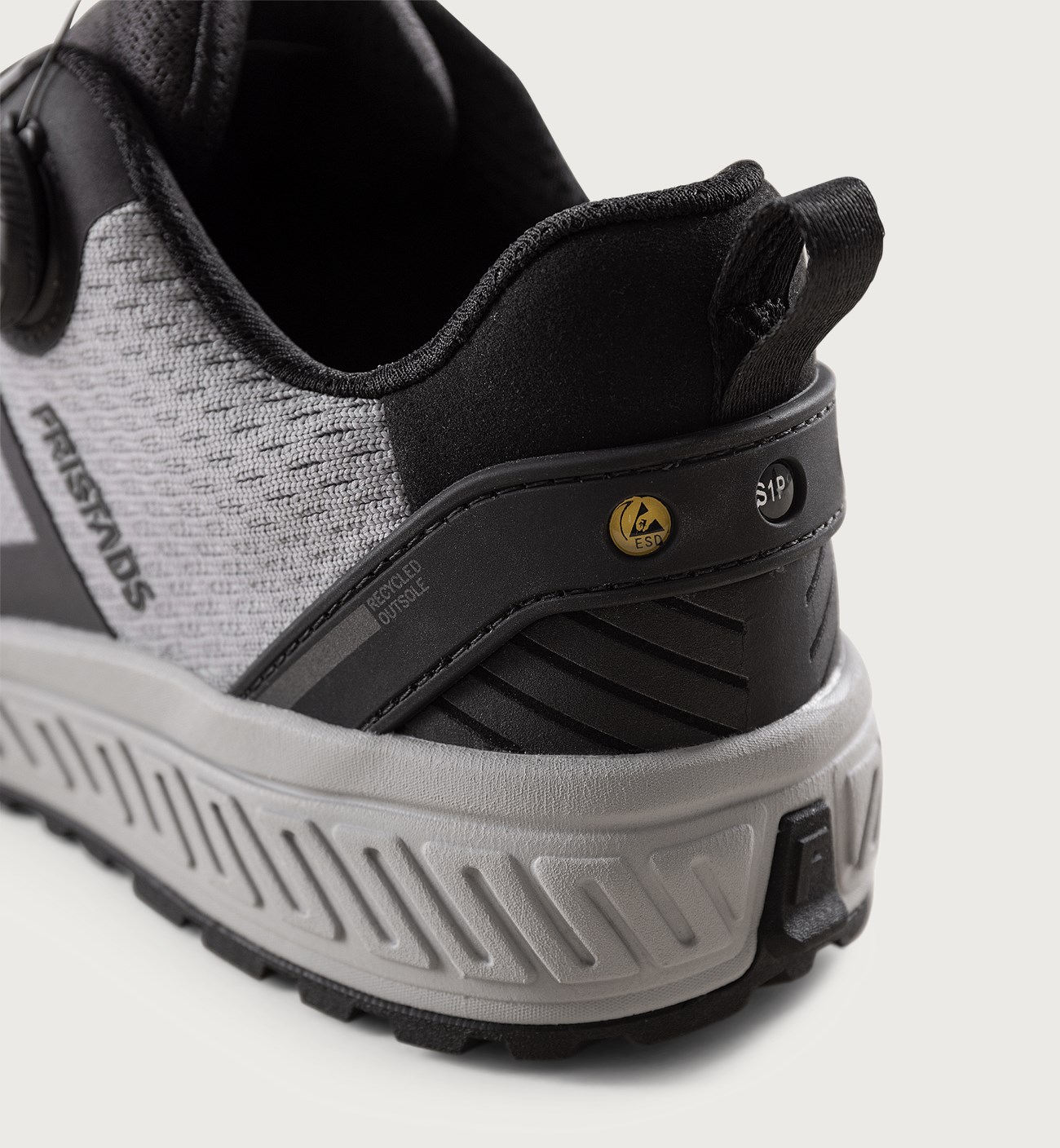 Fristads ComfortStep S1PS Low Anthrazit/Grau | Atmungsaktiv & BOA® – Bild 2