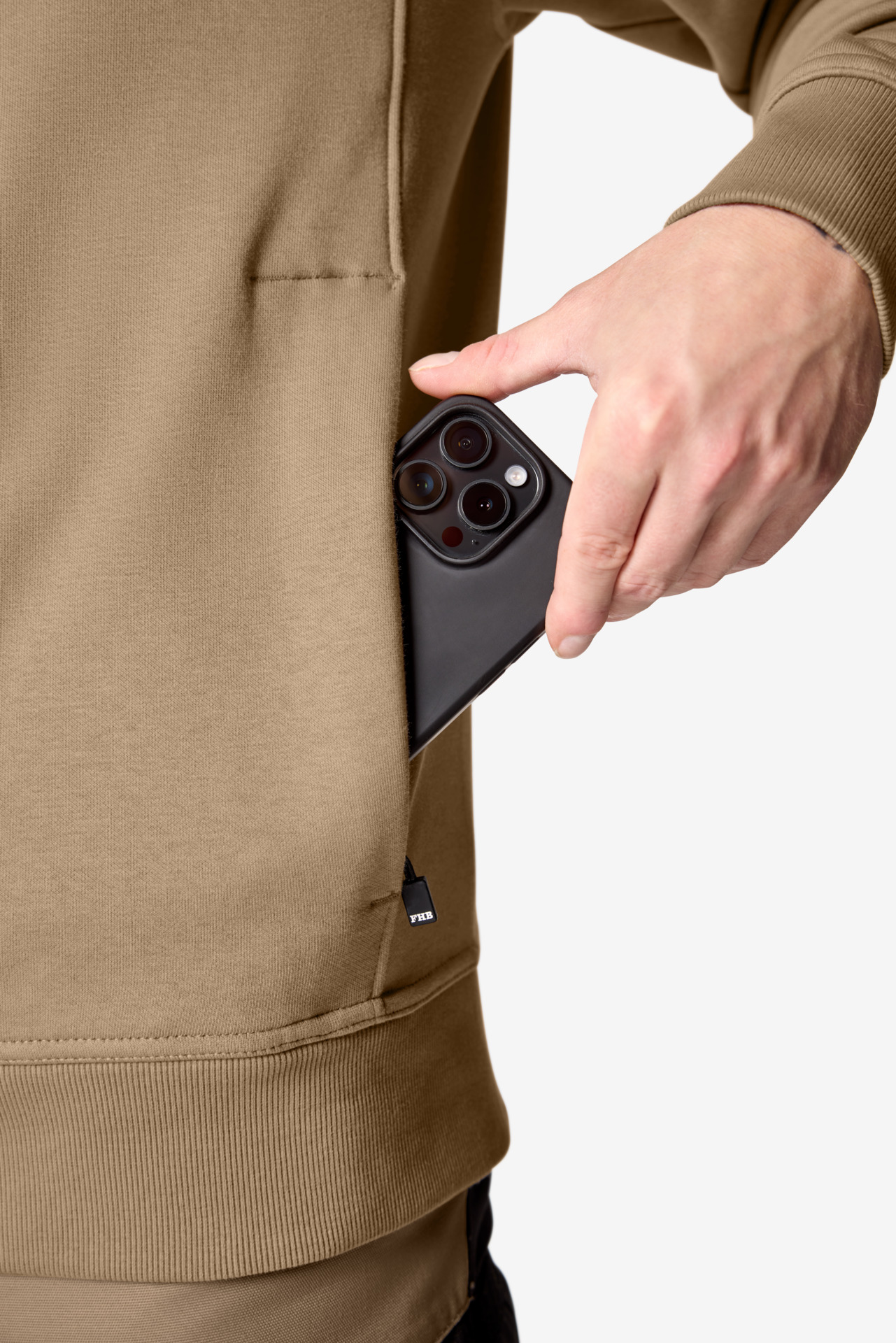 FHB EUGEN Sweatjacke | YKK-Reißverschluss & Stehkragen – Bild 5
