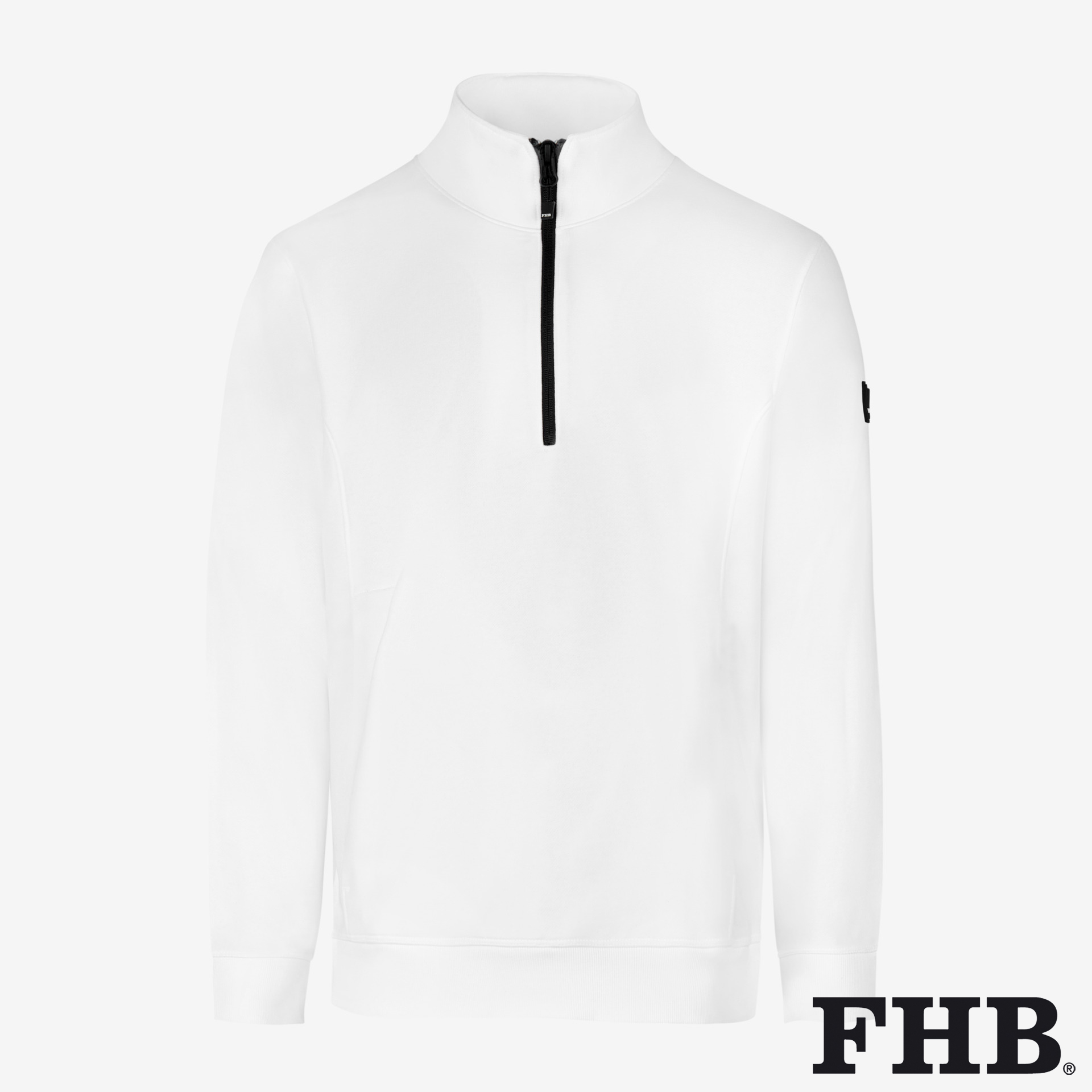 FHB KALLE Zip-Sweatshirt | Arbeitstroyer mit YKK-Zipper – Bild 10