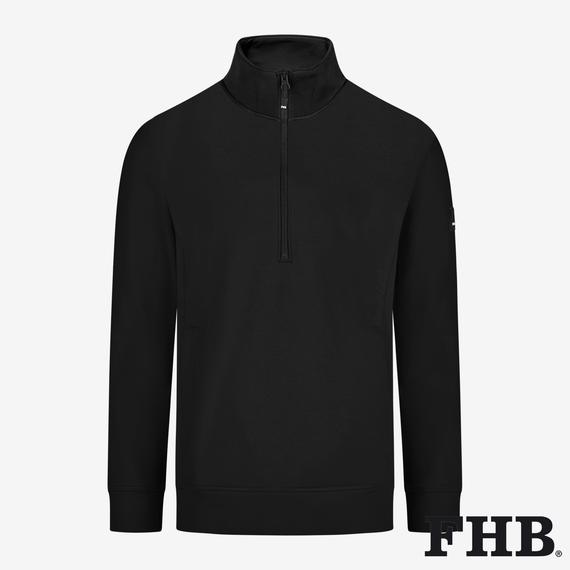 FHB KALLE Zip-Sweatshirt | Arbeitstroyer mit YKK-Zipper – Bild 9